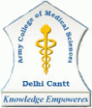 Courses Offered by Army College of Medical Science, Delhi, Delhi