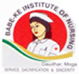 Courses Offered by Babe Ke Institute of Nursing, Moga, Punjab