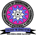 Courses Offered by Haryana Institute of Engineering and Technology, Kaithal, Haryana