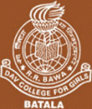 Courses Offered by R.R. Bawa D.A.V. College for Girls, Batala, Punjab