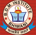 B.D.M. Institute Senior Secondary School,  The. Loharu, Bhiwani, Haryana
