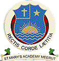 St. Mary’s Academy, P.B. No. 133 Cariappa Street (Meerut Cantt), Meerut, Uttar Pradesh